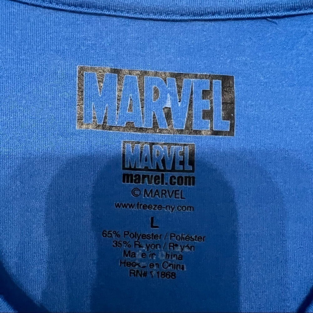MARVEL WOMEN’S HI-LOW TEE,SIZE LARGE (EUC) - Picture 4 of 4
